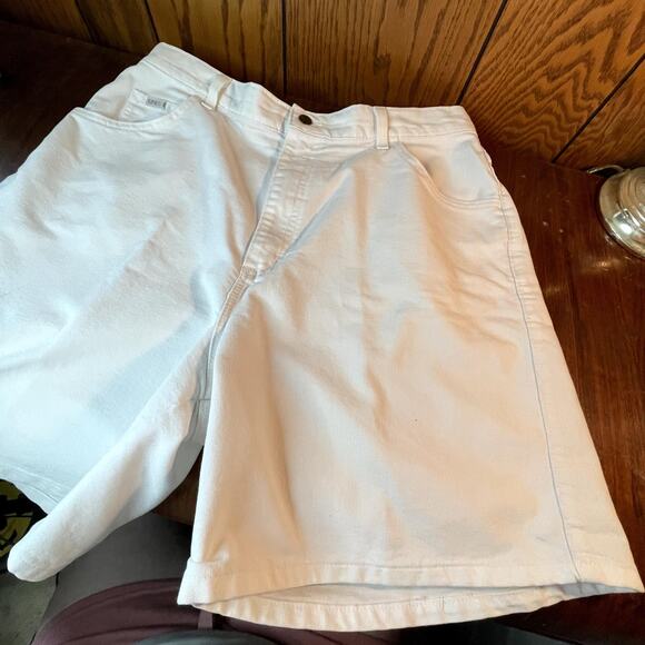 Lee White size 18L shorts 2553 05 36 waist, 15 r - Picture 2 of 8